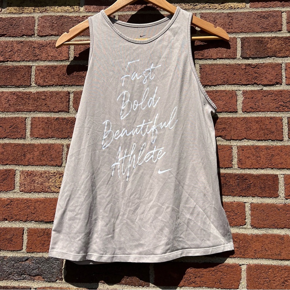 Nike Womens Dri-Fit Gym Training Fast, Bold Beautiful Tank Top  BQ5606 286 Small